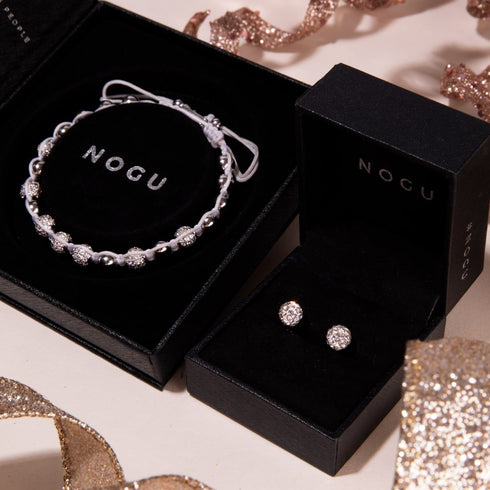 Silver | Crystal Pavé Kikiballa Bracelet | White